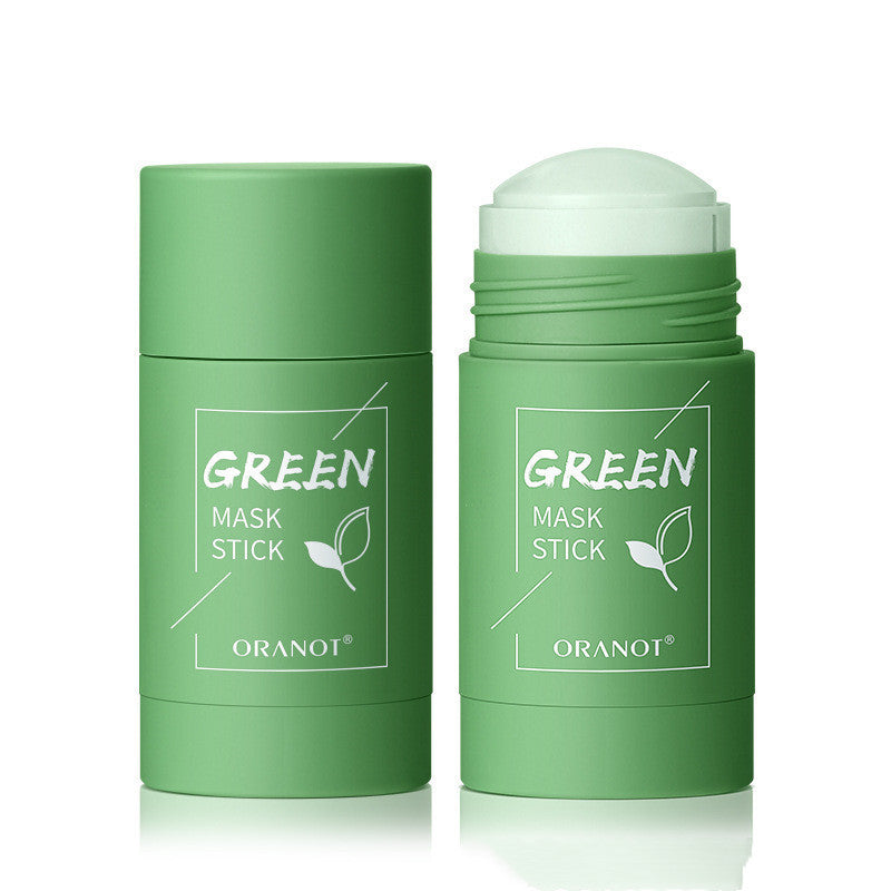 Green Tea Solid Mud Mask Stick – Deep Cleansing & Oil Control