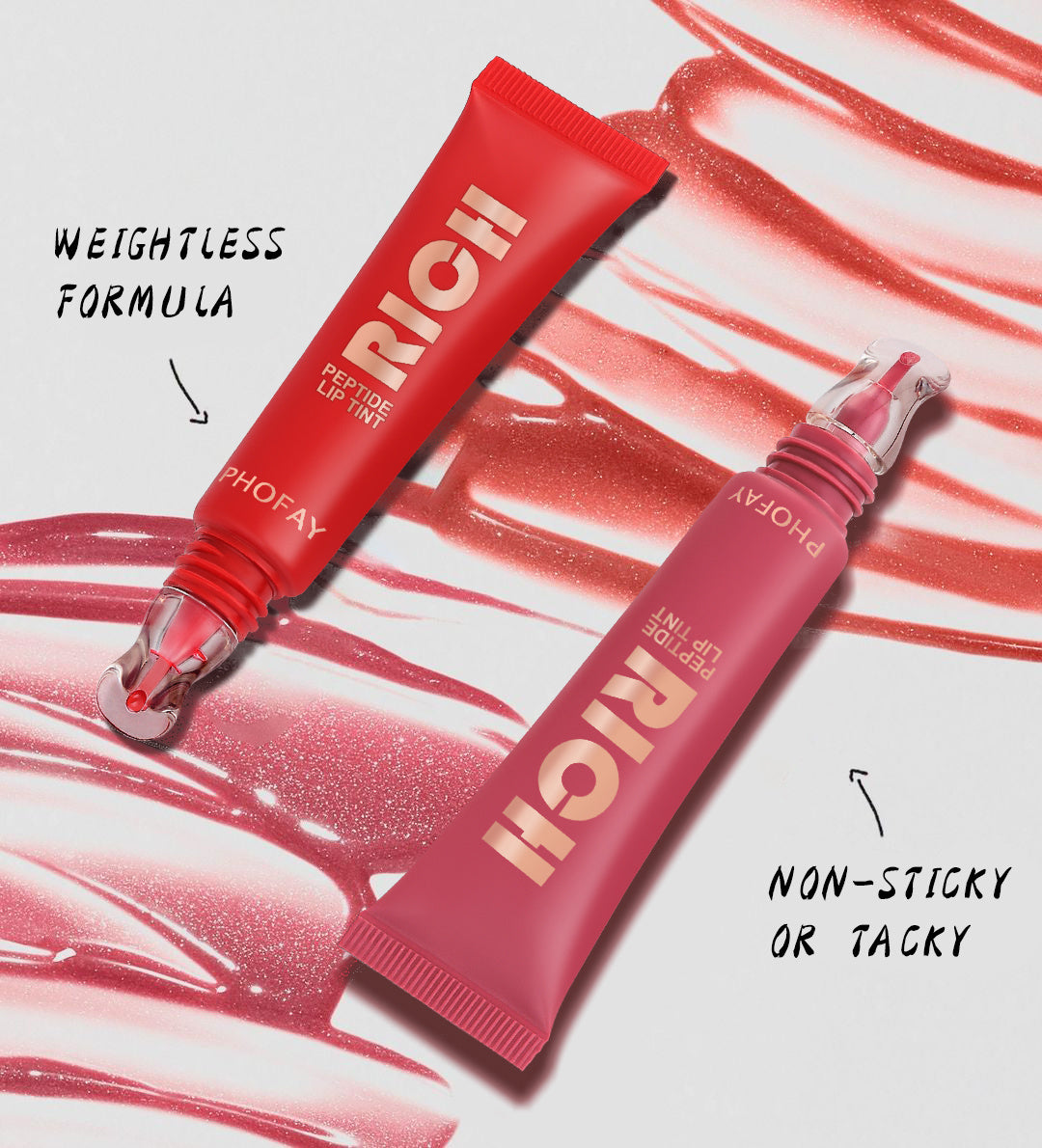 Peptide Lip Tint – Hydrating & Plumping Gloss | Long-Lasting Moisture & Natural Shine