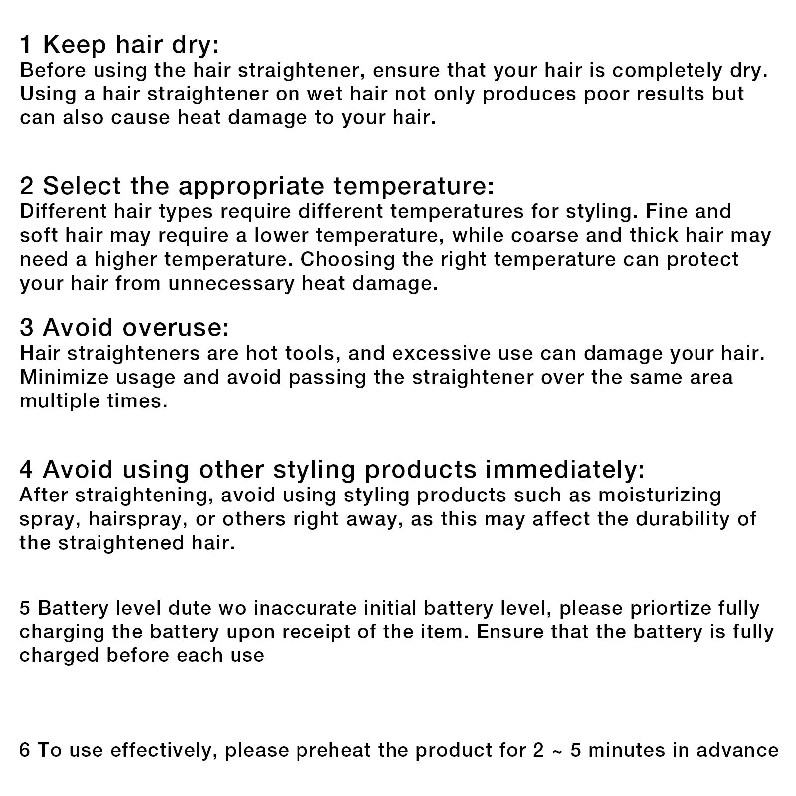 S7 Portable Cordless Hair Straightening Brush with LED Display – USB Rechargeable Mini Hot Brush