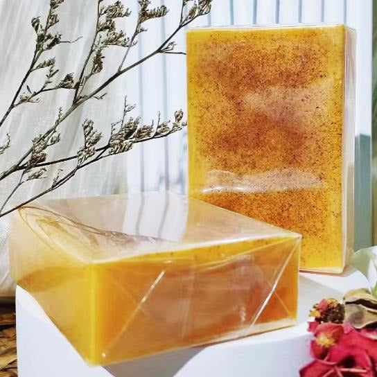 Lemon Turmeric & Kojic Acid Soap For All Skin Types - Radiant Radiant Skin Restorator For Deep Cleansing Natural Skincare For Face & Body 1pcs