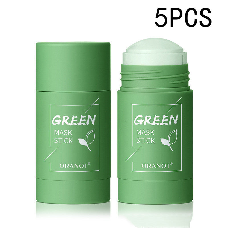 Green Tea Solid Mud Mask Stick – Deep Cleansing & Oil Control