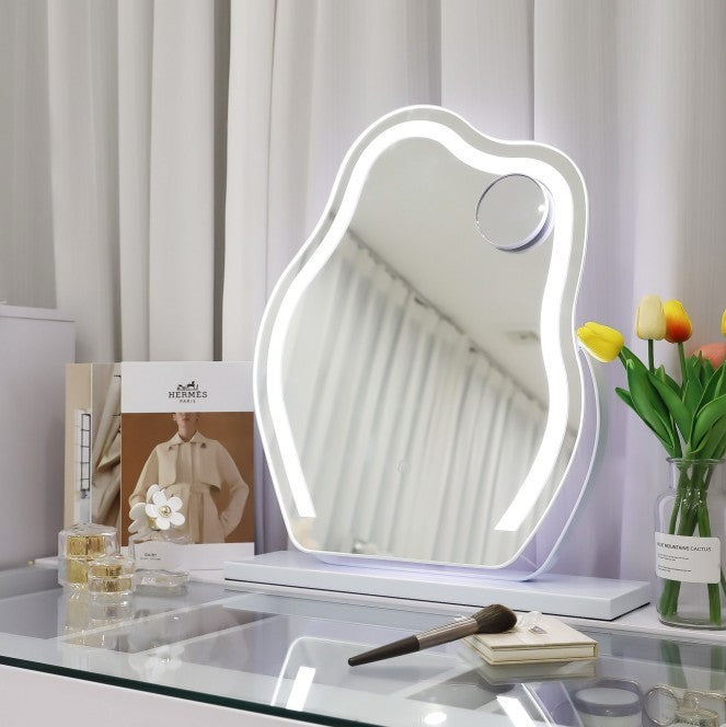“Cloud LED Makeup Mirror – Smart Wall-Mounted Vanity Light”