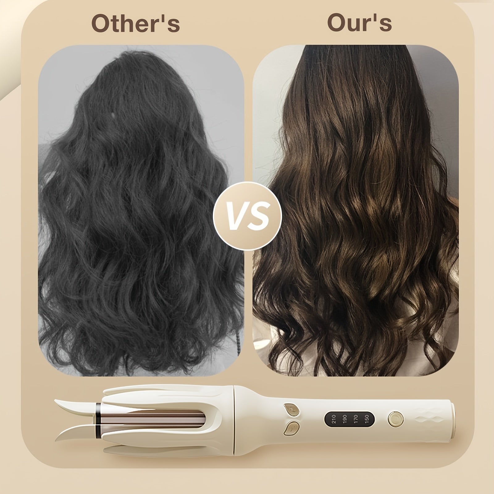 Automatic Hair Curler – Smart One-Click Styling for Effortless Curls