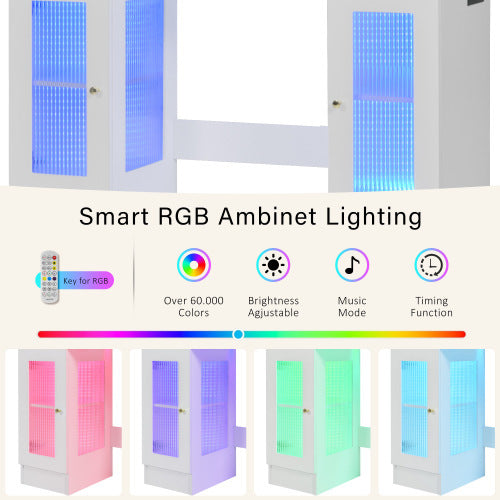 Hollywood Glam Vanity Desk – 43.3″