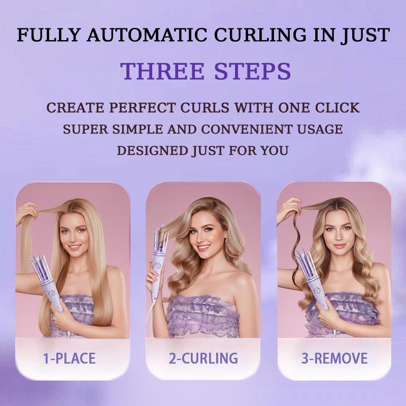 28mm Anti-scald Negative Ion Automatic Curling Iron Creates Big Curls And Waves Without Damaging Hair