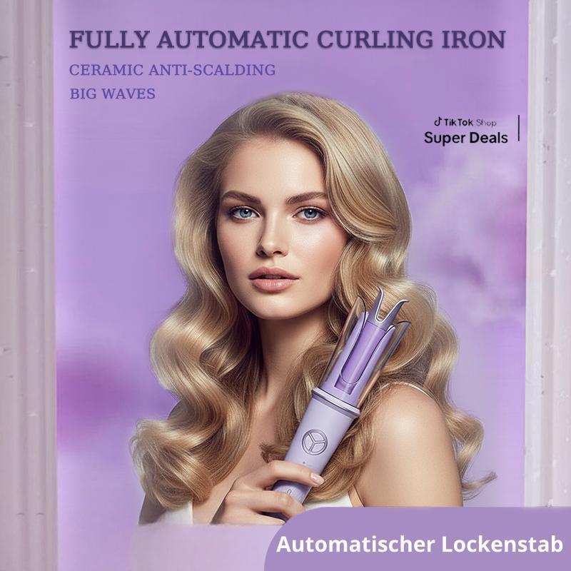 28mm Anti-scald Negative Ion Automatic Curling Iron Creates Big Curls And Waves Without Damaging Hair