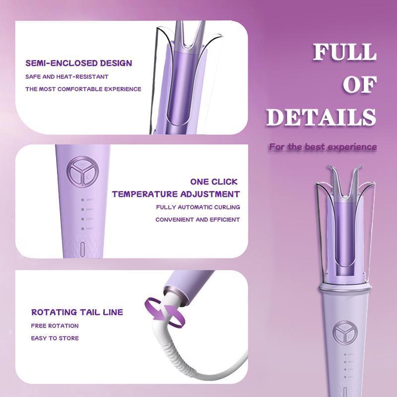 28mm Anti-scald Negative Ion Automatic Curling Iron Creates Big Curls And Waves Without Damaging Hair