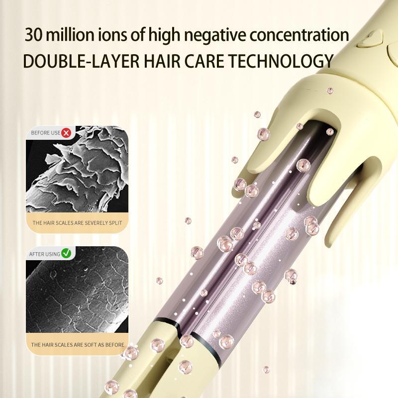 Customized Fully Automatic Korean Style Big Curl Three-in-one Curling Iron