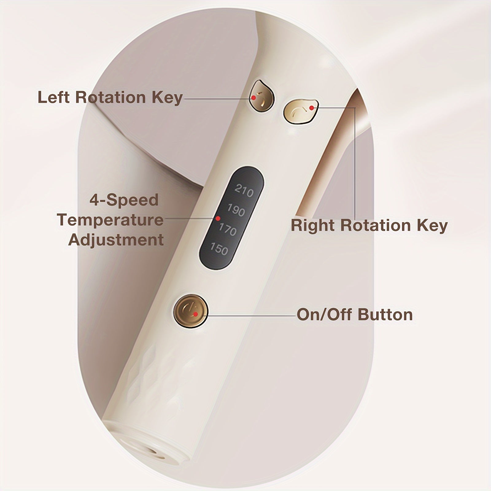 Automatic Hair Curler – Smart One-Click Styling for Effortless Curls